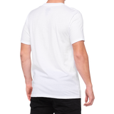 100% Icon T-Shirt - White - Large 20000-00052