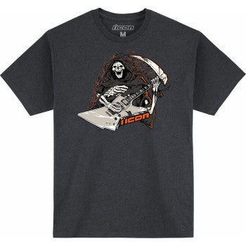 ICON Grim Shredder™ T-Shirt - Heather Charcoal - XL 3030-24352