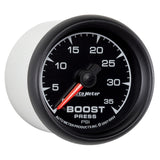 Autometer ES 52mm 35 PSI Mechanical Boost Gauge 5904