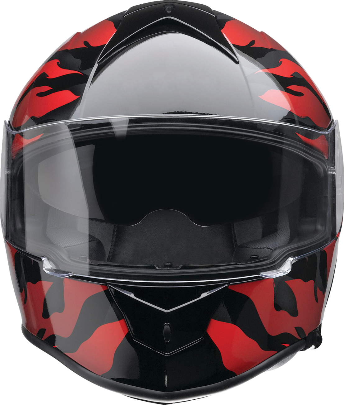 Z1R Warrant Helmet - Panthera - Black/Red - Small 0101-15206