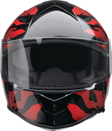 Z1R Warrant Helmet - Panthera - Black/Red - XS 0101-15205