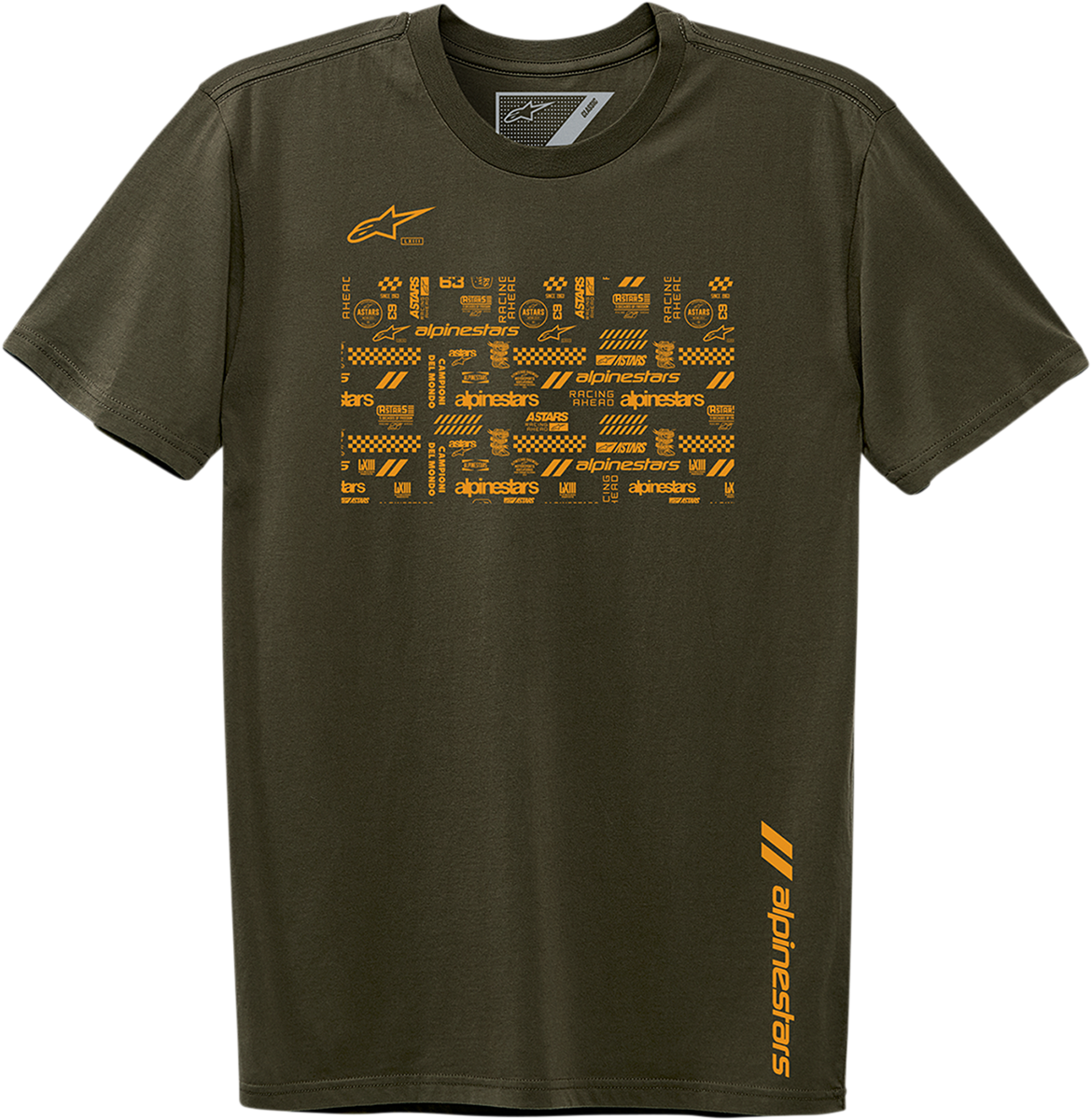 ALPINESTARS Chaotic T-Shirt - Military Green - Large 123072109690L