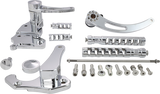 ACCUTRONIX Forward Control - Chrome - Slotted FC405-SSAKC