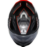AGV K7 Helmet - Kyber - Matte Black/Red - Small 0101-17977