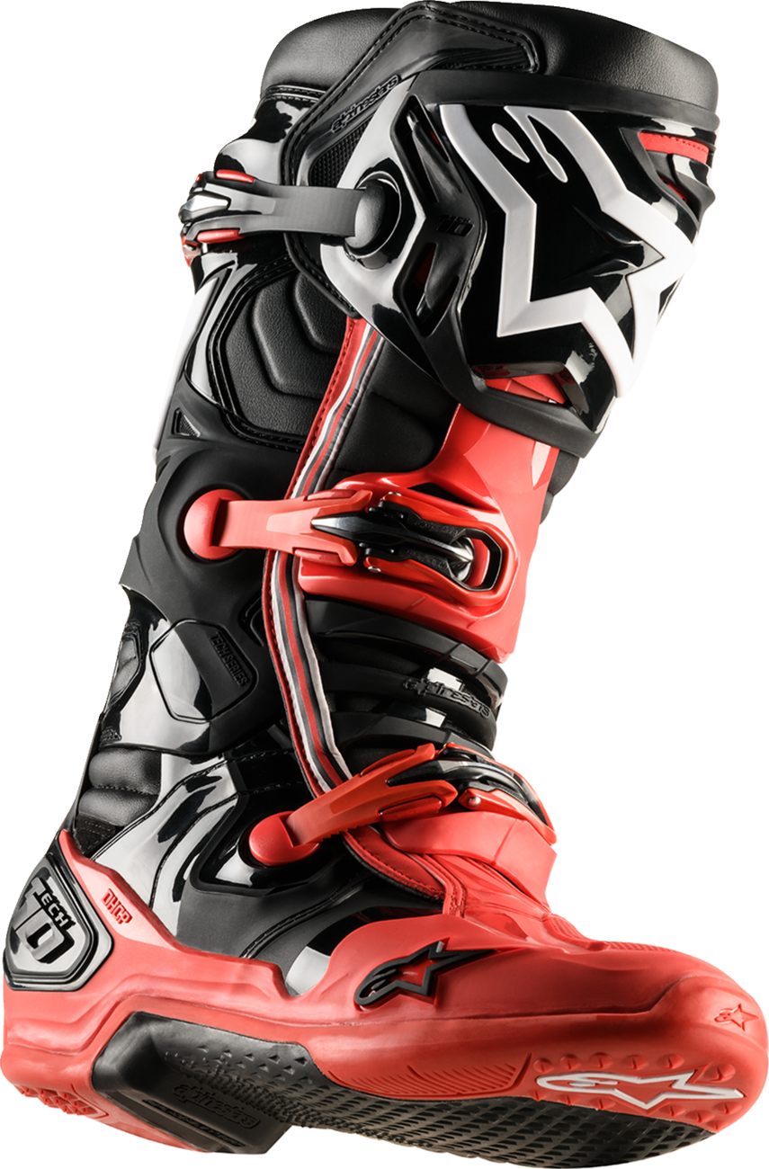 ALPINESTARS Tech 10 Acumen Boots - Black/Red - US 8 2010020-312-8