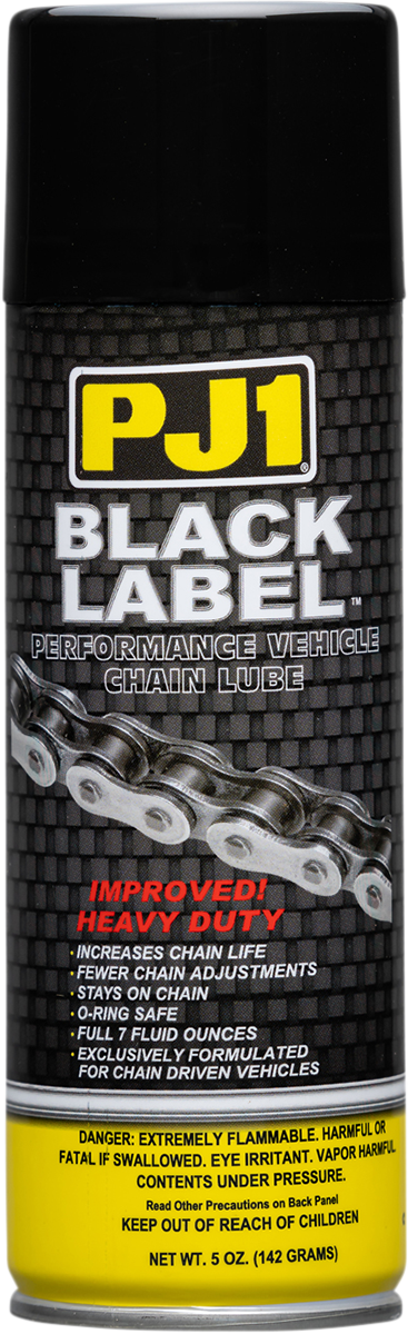 PJ1/VHT Black Label Chain Lube - 5 oz. net wt. - Aerosol 1-06A