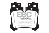 EBC 07+ Lexus LS460 4.6 Redstuff Rear Brake Pads DP31812C