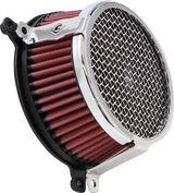 COBRA Air Filter - Plain - Chrome 606-0102-03-SB