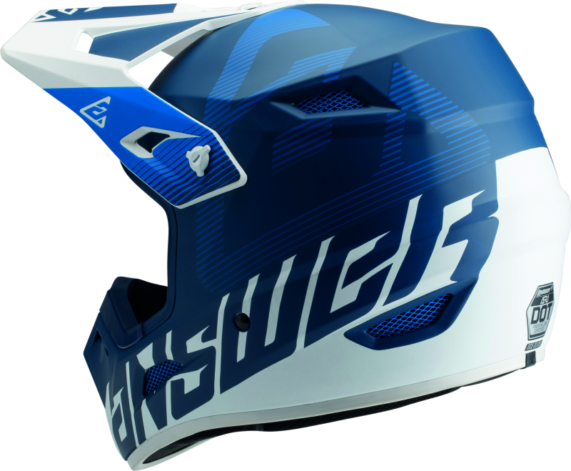 Answer AR1 V2 Bold Helmet Blue/White - XS 447649