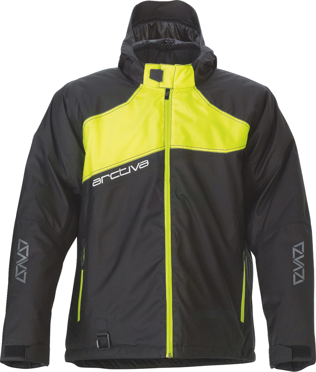 ARCTIVA Pivot 5 Hooded Jacket - Black/Hi-Vis - 2XL 3120-2072