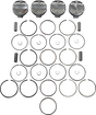 JE PISTONS Piston Kit 247631