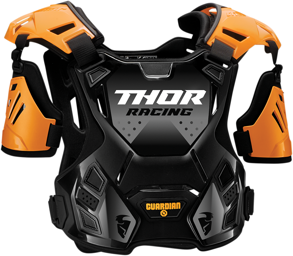 THOR Youth Guardian Roost Deflector - Orange - S/M 2701-0971