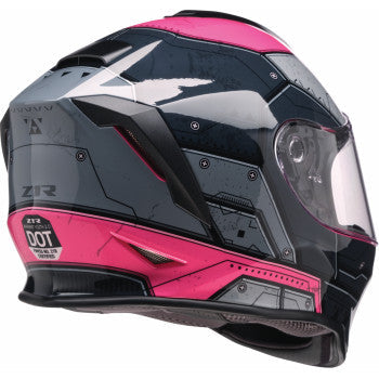 Z1R Youth Warrant 2.0 Helmet - Sentinel - Black/Pink - Medium 0102-0296