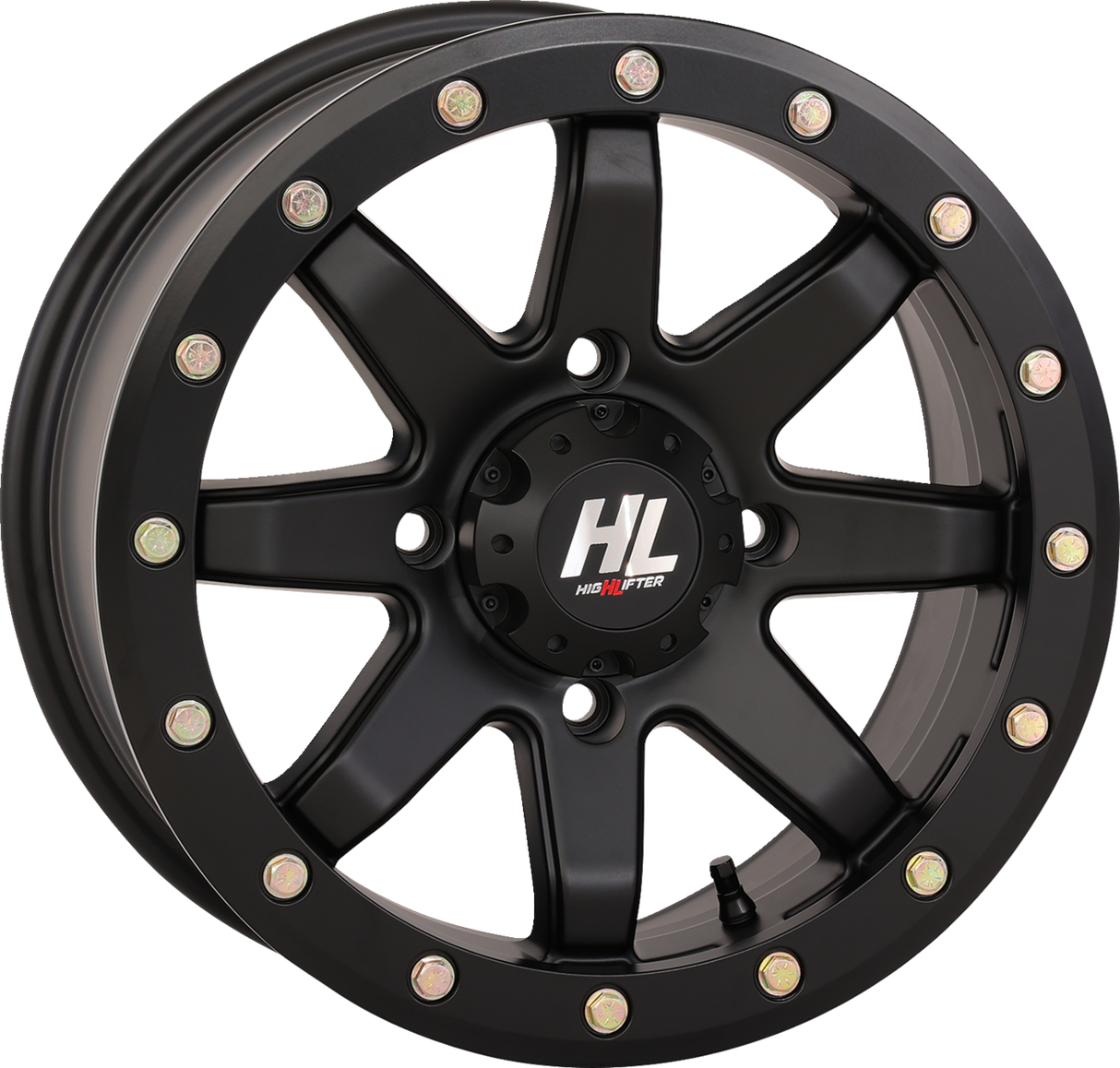 HIGH LIFTER Wheel - HL9 Beadlock - Rear - Matte Black - 14x10 - 4/156 - 5+5 14HL09-14561