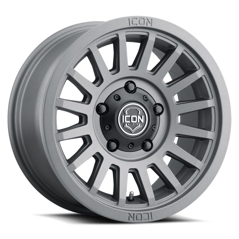 ICON Recon SLX 17x8.5 5x4.5 0mm Offset 4.75in BS 71.5mm Bore Charcoal Wheel 3617856547CH