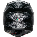 AGV K7 Helmet - Damascus - Black/Silver - XL 0101-17975