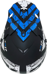 AFX FX-17 Helmet - Attack - Matte Blue/Black - Small 0110-7161