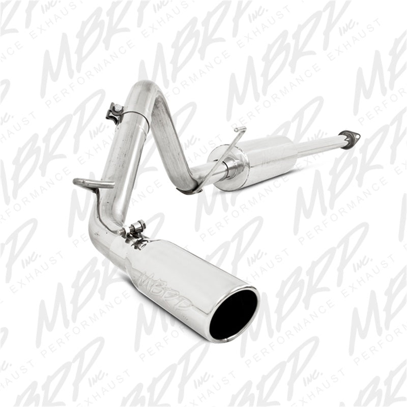 MBRP 05-13 Toyota Tacoma 4.0L EC/CC Cat Back Single Exit T409 Exhaust