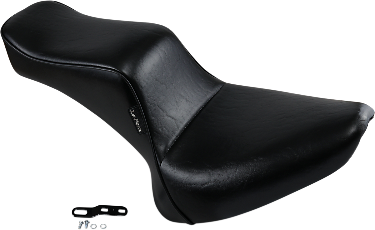 LE PERA Cherokee Seat - Smooth - Black - Softail LX-020