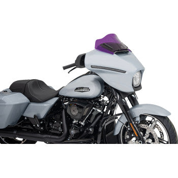 KLOCK WERKS Kolor Flare™ Windshield - 8" - Purple - FLHX KWW-01-0733