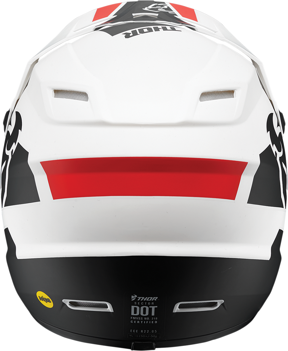 THOR Youth Sector Helmet - Split - MIPS - White/Black - Large 0111-1361