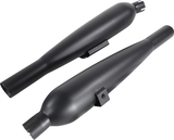 BRITISH CUSTOMS Sleeper Pro™ Mufflers - Black BC902-120-B