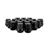 Mishimoto Steel Acorn Lug Nuts M12 x 1.5 - 20pc Set - Black MMLG-AC1215-20BK