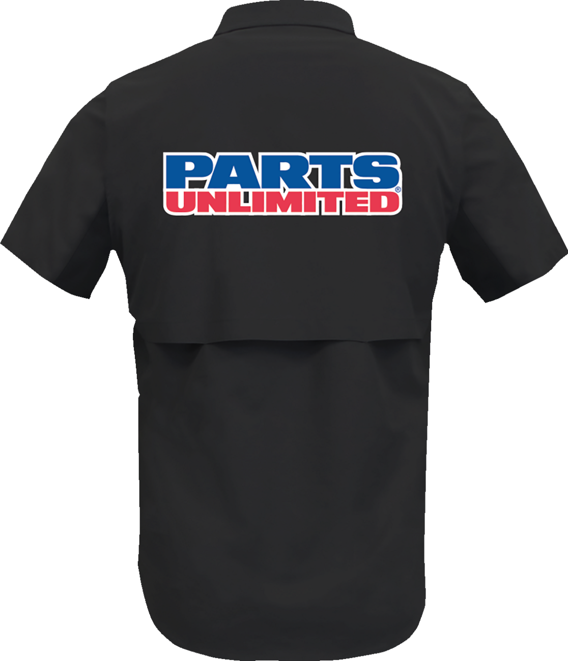 THROTTLE THREADS Parts Unlimited Vented Shop Shirt - Black - Small PSU37ST26BKSM