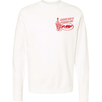 FMF Top Shelf Fleece - White - Small FA24121900BONSM