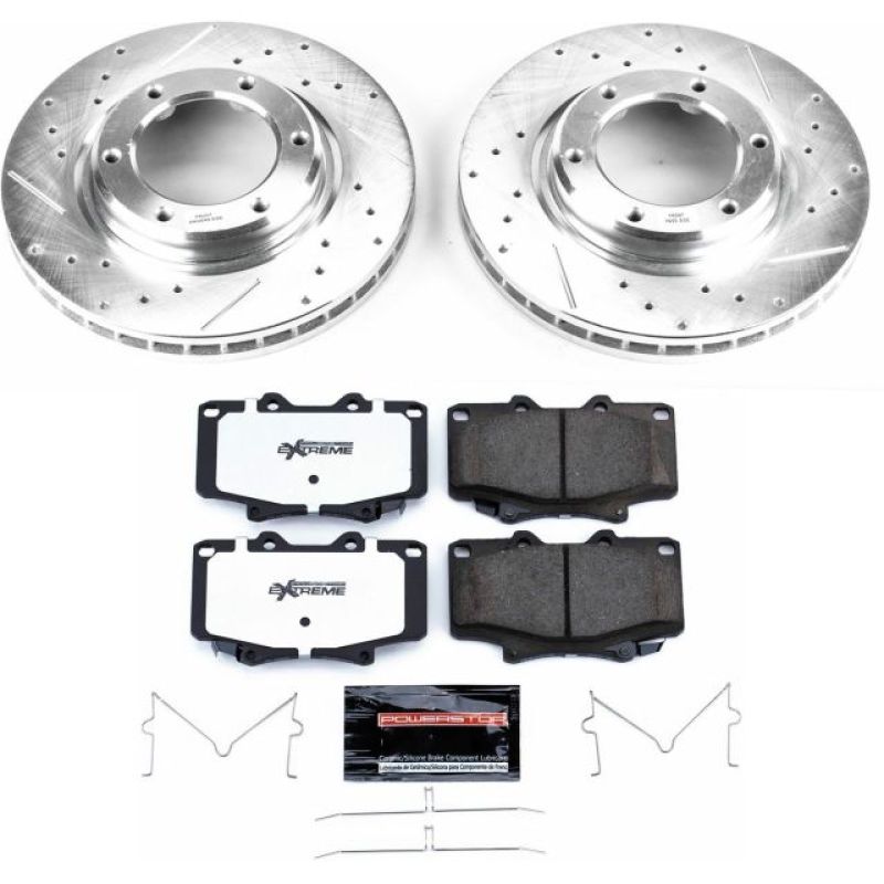 Power Stop 96-97 Lexus LX450 Front Z36 Truck & Tow Brake Kit