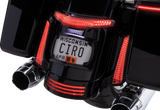 CIRO Taillight/License Plate Holder - Black 40054