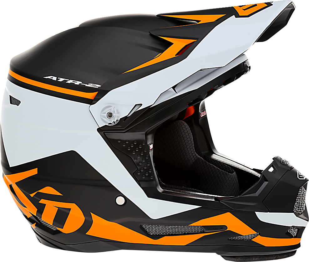 6D ATR-2Y Helmet - Drive - Neon Orange - Large 11-6312