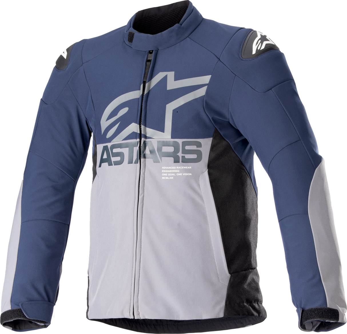 ALPINESTARS SMX Waterproof Jacket - Navy/Gray - Large 3206523-7161-L