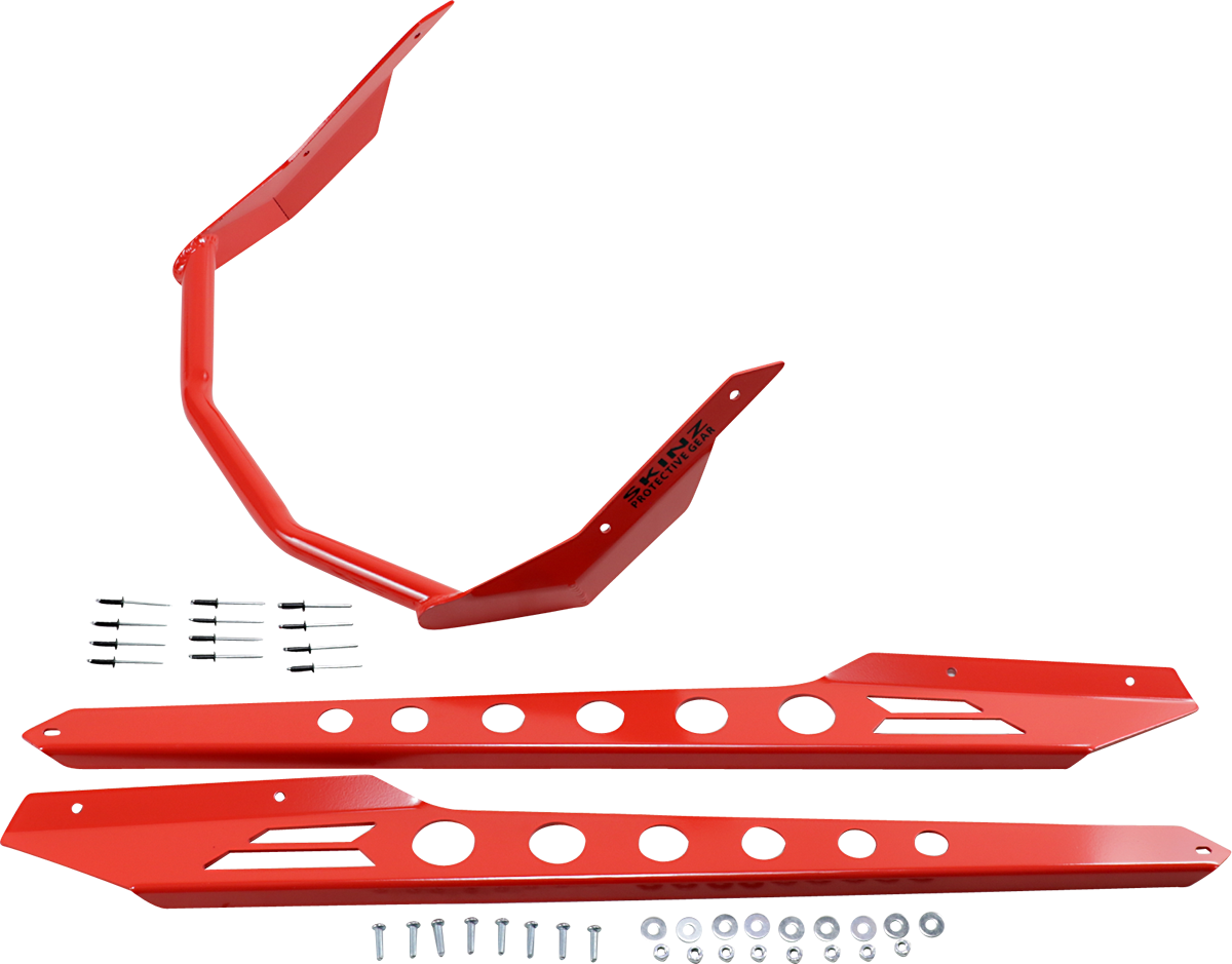 SKINZ PROTECTIVE GEAR Rear Bumper - Ski-Doo 154" - Red SDRB460-RD