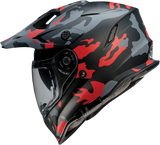 Z1R Range Helmet - Camo - Red - Medium 0140-0095