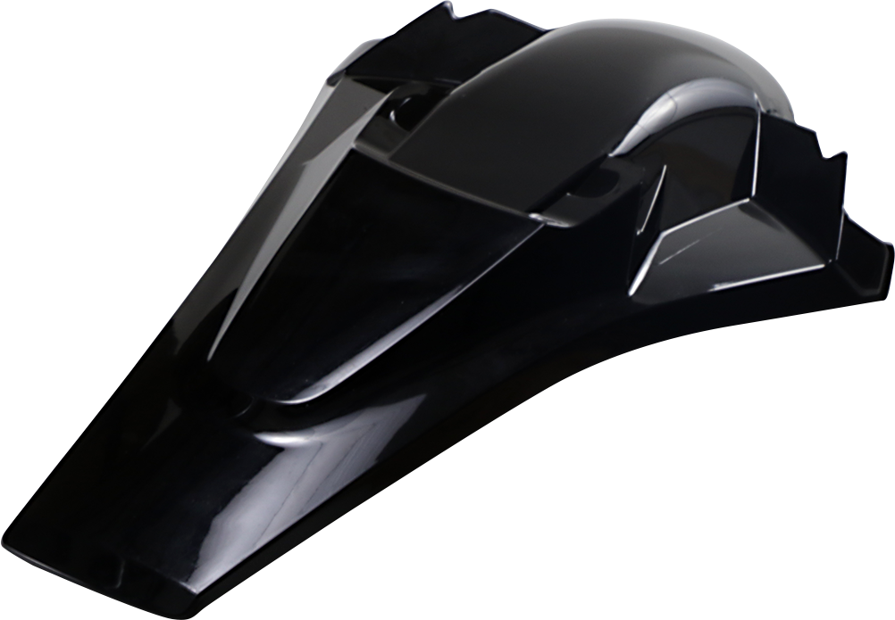 UFO MX Rear Fender - Black HU03364-001