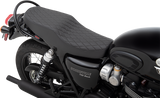 Z1R Retro Seat - Diamond - Vinyl - Black Bonneville/Street Scrambler /Twin  2016-2019  0810-2217