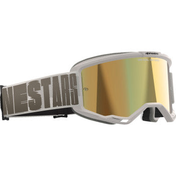 ALPINESTARS GOGGLES Vision 5 Goggle - Hollow - Wind - Gold Mirror  5102225-7311