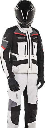 ALPINESTARS Andes Pro Drystar® Jacket - Gray/Black/Red - Small 3207119-9113-S