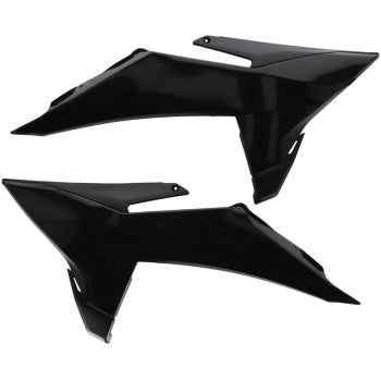 ACERBIS Radiator Shrouds - Black 2986560001