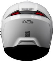 IN STOCK SENA PHANTOM XB SMART FF HELMET WHITE MD - 843-02170M