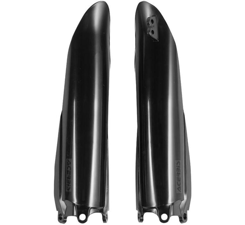 Acerbis 08-14 Yamaha YZ// YZF Lower Fork Cover Set - Black 2113770001