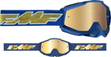 FMF PowerBomb Goggles - Rocket - Deep Navy - Gold Mirror F-50037-00010 2601-3293