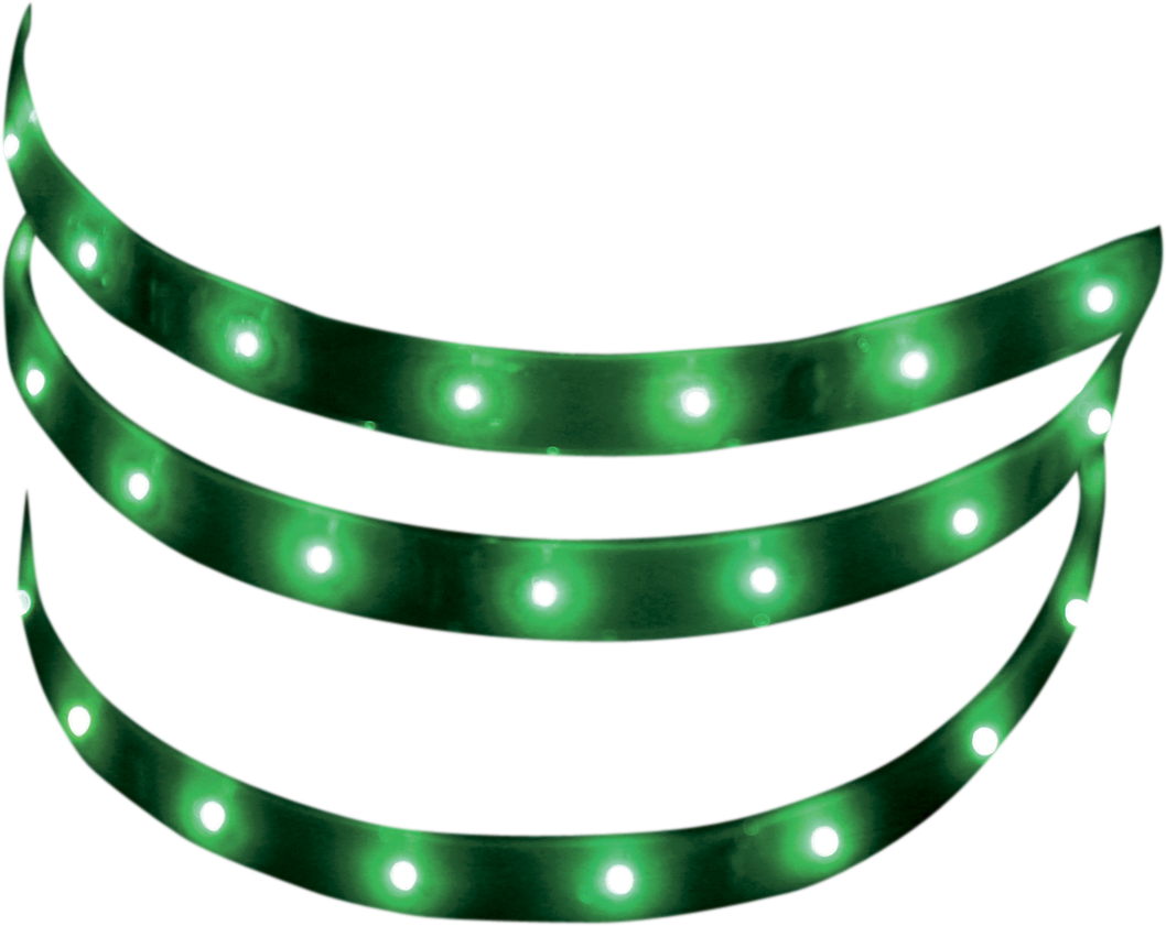 BRITE-LITES LED Accent Light - Single Strip - Green BL-ASLEDG