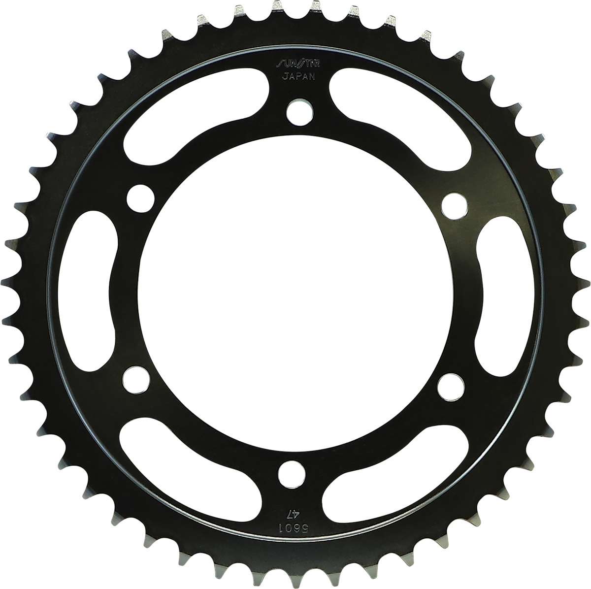 SUNSTAR SPROCKETS Steel Rear Sprocket - 47 Tooth - Yamaha 2-560147