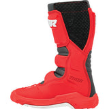 Botas THOR Youth Blitz XR - Rojo/Carbón - Talla 7 3411-0758 