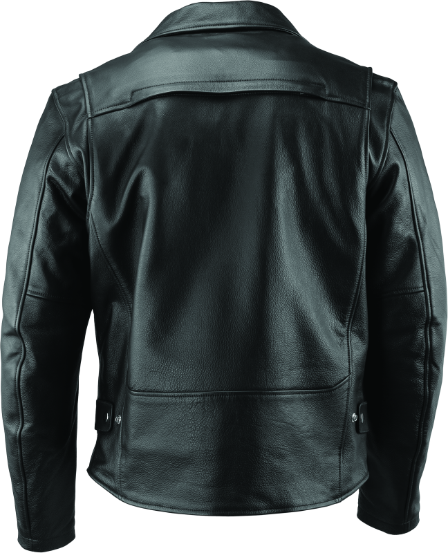 River Road Ironclad Classic Leather Jacket Black - Small 94369