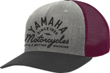 YAMAHA APPAREL Yamaha Wool Hat - Gray/Maroon NP21A-H3247