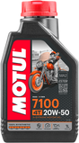 MOTUL 7100 4T Synthetic Oil - 20W-50 - 1L 104103