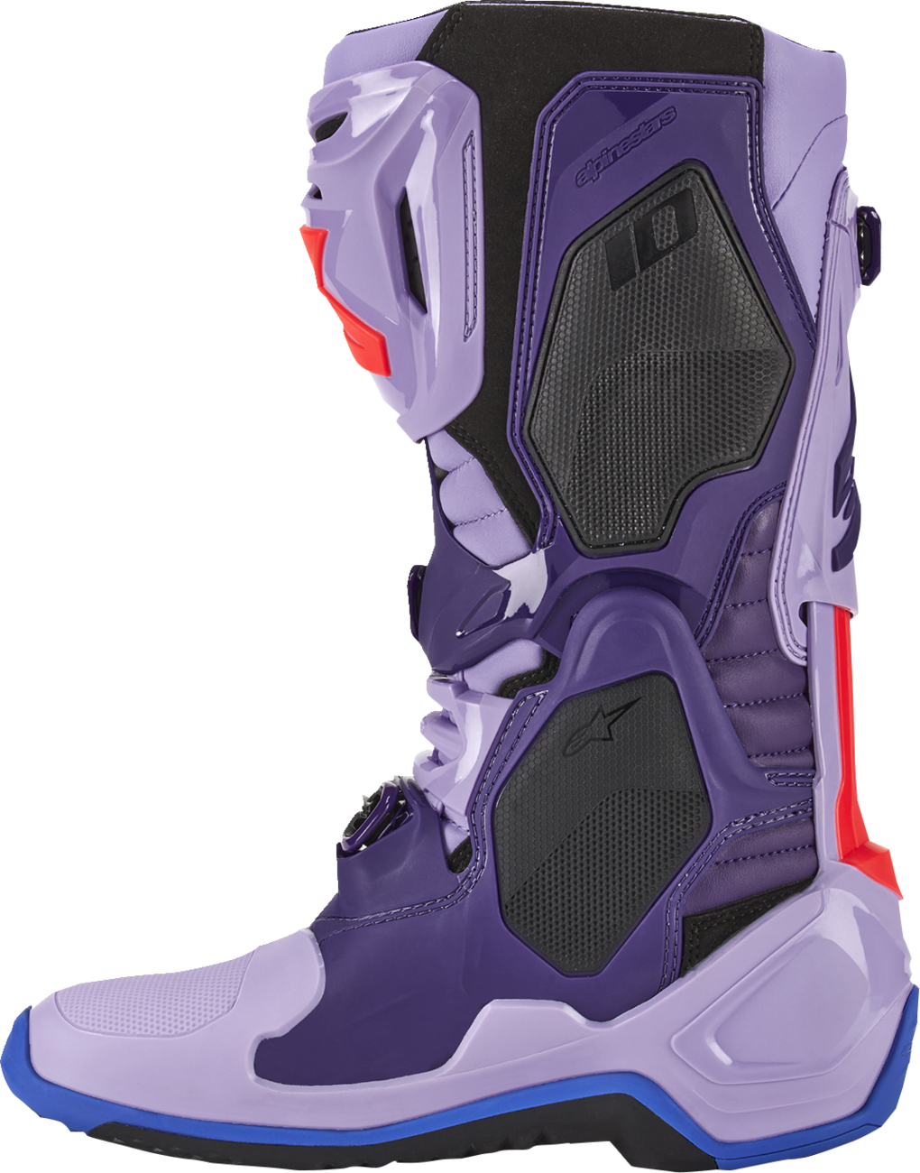 ALPINESTARS Tech 10 Boots - Laser Purple - US 8 2010020-398-8